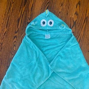 Toddler hooded towel